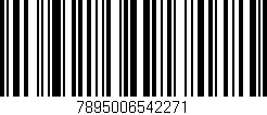 Código de barras (EAN, GTIN, SKU, ISBN): '7895006542271'