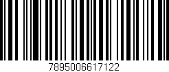 Código de barras (EAN, GTIN, SKU, ISBN): '7895006617122'