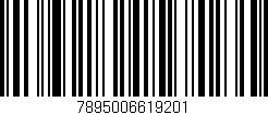 Código de barras (EAN, GTIN, SKU, ISBN): '7895006619201'