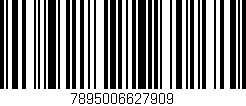 Código de barras (EAN, GTIN, SKU, ISBN): '7895006627909'