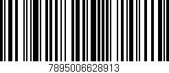 Código de barras (EAN, GTIN, SKU, ISBN): '7895006628913'