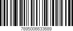Código de barras (EAN, GTIN, SKU, ISBN): '7895006633689'