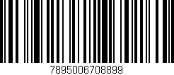 Código de barras (EAN, GTIN, SKU, ISBN): '7895006708899'