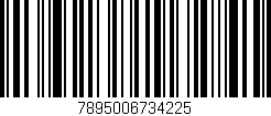 Código de barras (EAN, GTIN, SKU, ISBN): '7895006734225'