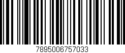 Código de barras (EAN, GTIN, SKU, ISBN): '7895006757033'