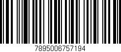 Código de barras (EAN, GTIN, SKU, ISBN): '7895006757194'