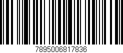 Código de barras (EAN, GTIN, SKU, ISBN): '7895006817836'