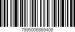 Código de barras (EAN, GTIN, SKU, ISBN): '7895006869408'