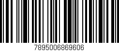 Código de barras (EAN, GTIN, SKU, ISBN): '7895006869606'