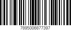 Código de barras (EAN, GTIN, SKU, ISBN): '7895006877397'