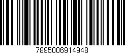 Código de barras (EAN, GTIN, SKU, ISBN): '7895006914948'