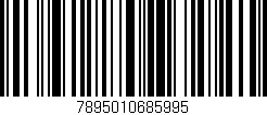 Código de barras (EAN, GTIN, SKU, ISBN): '7895010685995'