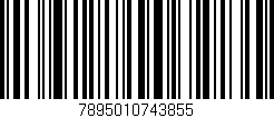 Código de barras (EAN, GTIN, SKU, ISBN): '7895010743855'