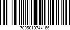 Código de barras (EAN, GTIN, SKU, ISBN): '7895010744166'