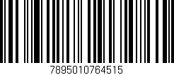 Código de barras (EAN, GTIN, SKU, ISBN): '7895010764515'