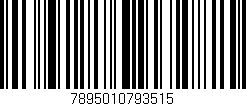 Código de barras (EAN, GTIN, SKU, ISBN): '7895010793515'