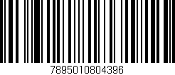 Código de barras (EAN, GTIN, SKU, ISBN): '7895010804396'