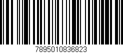 Código de barras (EAN, GTIN, SKU, ISBN): '7895010836823'