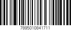 Código de barras (EAN, GTIN, SKU, ISBN): '7895010841711'
