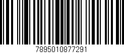 Código de barras (EAN, GTIN, SKU, ISBN): '7895010877291'