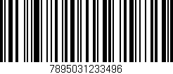Código de barras (EAN, GTIN, SKU, ISBN): '7895031233496'