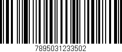 Código de barras (EAN, GTIN, SKU, ISBN): '7895031233502'