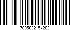 Código de barras (EAN, GTIN, SKU, ISBN): '7895032154202'