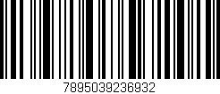 Código de barras (EAN, GTIN, SKU, ISBN): '7895039236932'