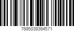 Código de barras (EAN, GTIN, SKU, ISBN): '7895039394571'