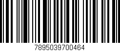 Código de barras (EAN, GTIN, SKU, ISBN): '7895039700464'