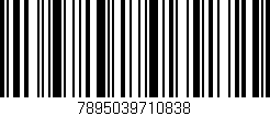 Código de barras (EAN, GTIN, SKU, ISBN): '7895039710838'