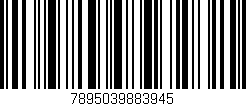 Código de barras (EAN, GTIN, SKU, ISBN): '7895039883945'
