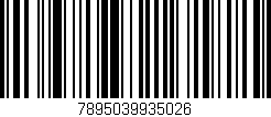 Código de barras (EAN, GTIN, SKU, ISBN): '7895039935026'