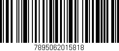 Código de barras (EAN, GTIN, SKU, ISBN): '7895062015818'