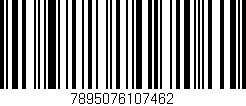 Código de barras (EAN, GTIN, SKU, ISBN): '7895076107462'