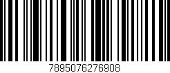 Código de barras (EAN, GTIN, SKU, ISBN): '7895076276908'