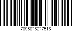 Código de barras (EAN, GTIN, SKU, ISBN): '7895076277516'