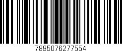 Código de barras (EAN, GTIN, SKU, ISBN): '7895076277554'