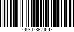 Código de barras (EAN, GTIN, SKU, ISBN): '7895076623887'