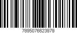 Código de barras (EAN, GTIN, SKU, ISBN): '7895076623979'