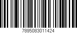 Código de barras (EAN, GTIN, SKU, ISBN): '7895083011424'