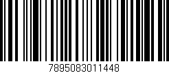 Código de barras (EAN, GTIN, SKU, ISBN): '7895083011448'