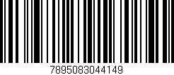 Código de barras (EAN, GTIN, SKU, ISBN): '7895083044149'