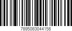 Código de barras (EAN, GTIN, SKU, ISBN): '7895083044156'
