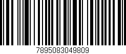 Código de barras (EAN, GTIN, SKU, ISBN): '7895083049809'