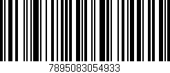 Código de barras (EAN, GTIN, SKU, ISBN): '7895083054933'