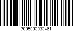 Código de barras (EAN, GTIN, SKU, ISBN): '7895083063461'