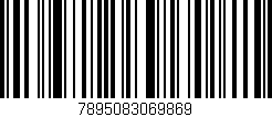Código de barras (EAN, GTIN, SKU, ISBN): '7895083069869'