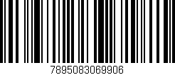 Código de barras (EAN, GTIN, SKU, ISBN): '7895083069906'