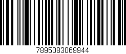 Código de barras (EAN, GTIN, SKU, ISBN): '7895083069944'